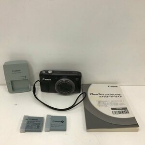 Canon キヤノン コンパクトデジタルカメラ PowerShot SX260 HS 充電器 説明書付き 231128SK010867