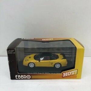 EBBR エブロ Honda ホンダ NSX Type R 2002 イエロー 1/43スケール ミニカー 231213SK130151