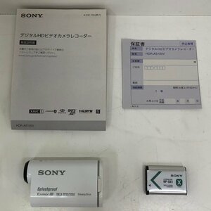 SONY ビデオカメラ アクションカム AS100V HDR-AS100V 箱なし 231214SK300445