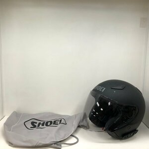 【ジャンク品】SHOEI ショウエイ J-STREAM Jストリーム MATTE BLACK マットブラック Lサイズ ジェットヘルメット 231115SK270191