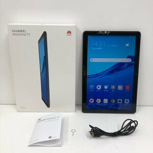 HUAWEI MediaPad T5 Wi-Fiモデル 16GB AGS2-W09 ブラック Android　タブレット 231213SK110213