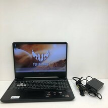 【ジャンク】ASUS TUF Gaming FX505DT_FX505DT Windows11 NVIDIA GeForce GTX 1650 4GB 2.1Ghz 8GB SSD 512GB ノートPC 231213SK130874_画像1