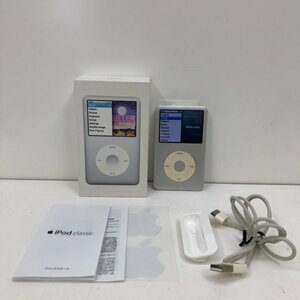 Apple iPod classic 160GB MC293J/A A1238 アップル アイポッドクラシック シルバー 231218SK281005