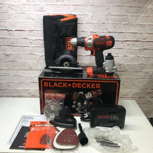 BLACK＆DECKER ブラックアンドデッカー インパクトドライバー ドリルドライバー EVO183P1 充電器 231228RM510551