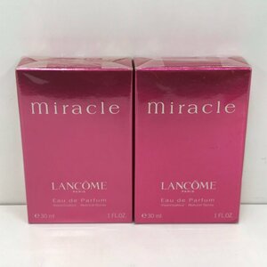 【未開封】　LANCOME　ランコム　miracle　ミラクル　パフューム　香水　30ml　2点セット　231218SK040375