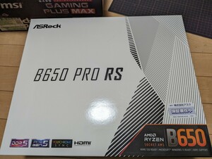 ASRock ATX b650 PRO RS　未使用品　箱一部傷みあり