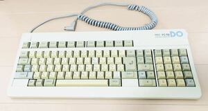 ★1000円〜★ NEC PC-98DO専用 キーボード 希少品 当時物 分解清掃済