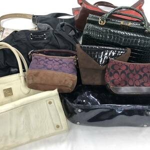 12/8AK-G1422★バッグまとめ★COACH コーチ★ケイトスペードKatespade/ハンドバッグ/トート/ショルダー/bag