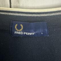 【FRED PERRY】フレッドペリー カーディガン L 刺繍ロゴ 月桂樹_画像5