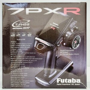 △中古品 Futaba フタバ 7PXR-2.4G 7チャンネル 送信機のみ TX T7PXR プロポ 同梱不可 1円スタート