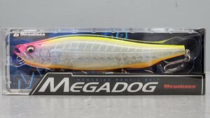 △【5】Megabass メガバス　MEGADOG　メガドッグ GP　SUNRISE BONE　GPサンライズボーン 同梱不可 1円スタート