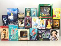 〇現状品 ディズニー Qposket プライズフィギュア まとめ アリス/シンデレラ/アリエル/ミッキー など 同梱不可 1円スタート_画像1