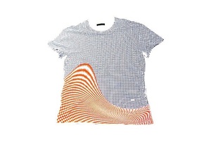 PRADA プラダ ジオメトリック 幾何学 デザインTシャツ 