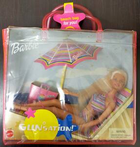 MATTEL バービー人形 Sunsation ビーチバッグ型ケース付き Barbie