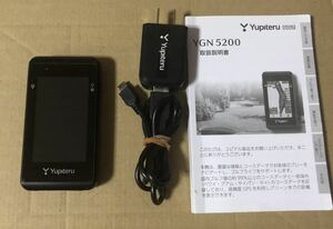 ジャンク　通電確認のみ　ユピテル Yupiteru ゴルフ 計測器 GPS距離測定器 ゴルフナビ YGN5200