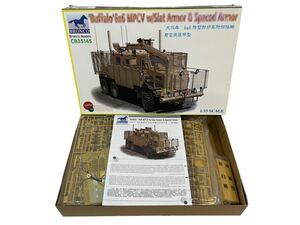 【未組立品】ブロンコ Bronco Models 1/35 米 バッファロー MPCV地雷除去車両 スペースド&スラットアーマー CB35145