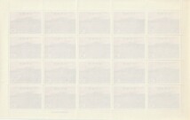 切手　第2次国立公園シリーズ　上信越高原「野尻湖」1965年　10円　20枚_画像2