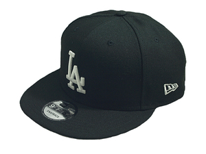 ワケあり ニューエラ NEW ERA MLB スナップバックキャップ 帽子 9FIFTY MLB BASIC ロサンゼルス ドジャース ブラックホワイト