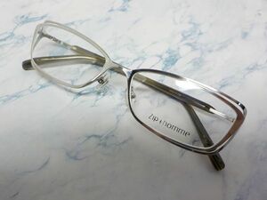 Zip+homme メガネフレーム Z-0259 50口17-133 02-SLV 日本製