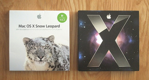 Apple　Mac OSX 10.5 Leopard + 10.6.3 Snow Leopard