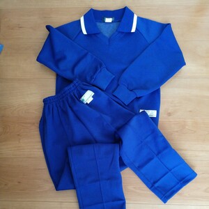  gym uniform top and bottom made in Japan 140cm elementary school long sleeve trousers jersey 