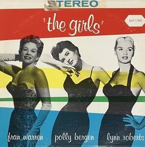 [ LP / レコード ] Polly Bergen, Fran Warren And Lynn Roberts / The Girls ( Soul Jazz / Blues ) RKO Records ソウル ジャズ ブルース