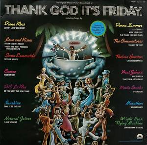 [ 2LP + 12 / レコード ] Various / Thank God It's Friday ( Soundtrack / Disco / Funk / Soul ) Casablanca - VIP-101-3 ディスコ