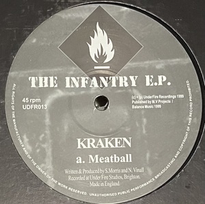 [ 2 × 12 / レコード ] Various / The Infantry E.P. ( Drum N Bass ) UnderFire - UDFR013 ドラムンベース