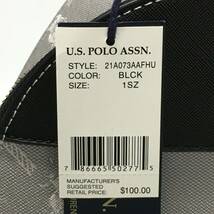 O10-2【タグ付き/未使用】U.S. Polo Assn. Signature リュックサック グレー系 バイカラー / レディース バッグ ポロ・アッスン_画像2