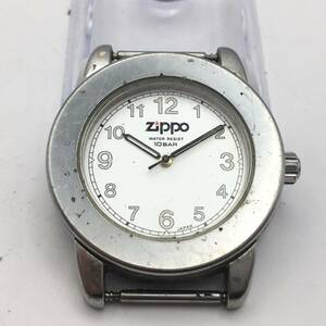◯C9-134 Zippo/ジッポ 3針 メンズ クォーツ 腕時計 ベルト欠品 【通電・動作確認済み】