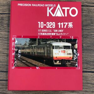 KATO 10-329 117系 Sunライナー 直流近郊形電車 4両セット　Nゲージ 鉄道模型　コレクター放出品 【311-181#60】