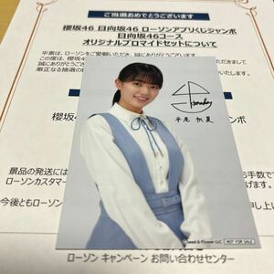 日向坂46 平尾帆夏【 ローソンアプリくじジャンボ 】オリジナルプロマイド（ 当選景品 ） 計1点【 新品・送料無料 】