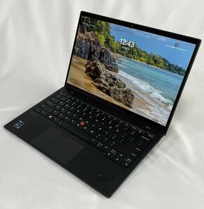 美品 ThinkPad X1 nano Gen 1 タッチ仕様 - SIMフリー MS Office 2021 - CPU i5 / MEM 16GB / 顔認証対応カメラー / SSD 1TB / Win11 Pro 