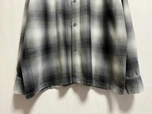 2000's made in usa CAL TOP ombre check shirt オンブレ ビンテージ USA シャツ_画像7