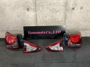 【Ｃ】マツダ　デミオ　DJ5FS　中期　H26　左右テールランプ　ＬＥＤ　左右セット　内外セット　ＬＥＤ点灯確認済み