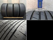 【Ｃ】トヨタ ハリアー ZSU60 65　純正 アルミホイール 18インチ 7.5J+45 5H 114.3 ハイグロス　ブリヂストン　235/55R18 4本セット　_画像8