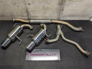 【Ｃ】スバル　レガシィ　BL5　HKS ES-premium リアマフラー　中間パイプ　ステンレスマフラー 4分割 EJ20 ターボ　