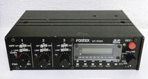 【希少】FOSTEX ポータブルレコーダー DC-R302 オーディオミキサー　ステレオレコーダー【美品】_画像3