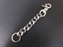 アージェントグリーム クラシック シルバーキーチェーン AGK-004:ArgentGleam Classic Silver Keychain / RUDEGALLERY,walletchain,BIKERS_画像10