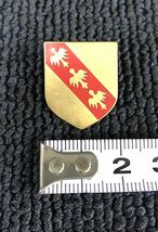【中古品】DRAGO PARIS ピンバッジ pins ブローチ アンティーク ヴィンテージ 紋章 フランス レトロL25_画像3