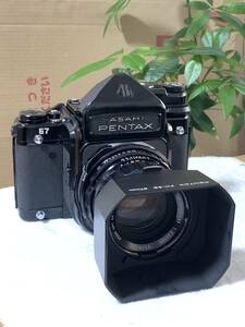 PENTAX 67・TAKUMAR 6x7 1:2.4/105 中古カメラ【福CR-712】