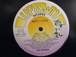 Mary J. Blige ： Real Love 12'' (( Hip Hop Mix / Album Ver. / 落札5点で送料当方負担
