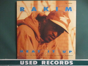 Rakim ： Heat It Up 12'' (( The Wiz Mix / 落札5点で送料当方負担