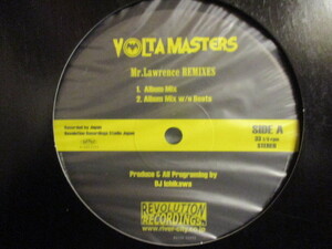 Volta Masters ： Mr.Lawrence Remixes 12'' (( 戦場のメリークリスマス / 戦メリ / 落札5点で送料当方負担