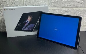 1円～ ■ジャンク Microsoft SURFACE PRO 5 / Core i5 7300U 2.60GHz / メモリ 4GB / SSD 128GB / 12.3型 / OS有り / BIOS起動可