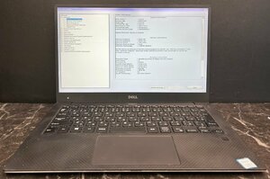 1円～ ■ジャンク DELL XPS13 9360 / 第7世代 / Core i5 7200U 2.50GHz / メモリ 8GB / NVMe SSD 256GB / 13.3型 / OS無し / BIOS起動可