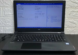 1円～ ■ジャンク NEC VersaPro VKT25E-4 / 第7世代 / Core i5 7200U 2.50GHz / メモリ 8GB / SSD 256GB / 15.6型 / OS無し / BIOS起動可