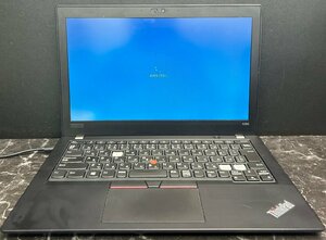 1円～ ■ジャンク LENOVO ThinkPad A285 / Ryzen 5 PRO 2500U 2.00GHz / メモリ 8GB / SSD 128GB / 12.5型 / OS有り / BIOS起動可