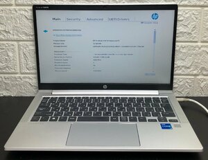 1円～ ■ジャンク HP PROBOOK 430 G8 / 第11世代 / Core i5 1135G7 2.40GHz / メモリ 16GB / NVMe SSD 256GB / 13.3型 / OS無 / BIOS起動可