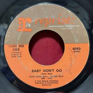 ◆USorg7”s!◆SONNY AND CHER◆BABY DON'T GO◆